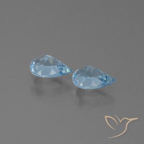 Shop natural 1.52ct スカイブルー トパーズ gems, 洋梨の形, from ブラジル at GemSelect. In stock, global shipping!