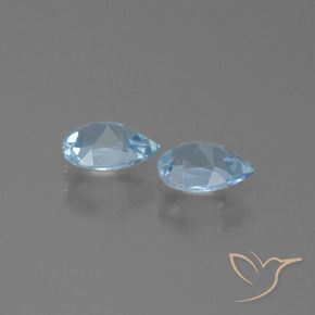 Shop natural 1.61ct スカイブルー トパーズ gems, 洋梨の形, from ブラジル at GemSelect. In stock, global shipping!