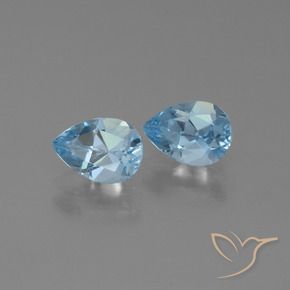 Shop natural 1.76ct スカイブルー トパーズ gems, 洋梨の形, from ブラジル at GemSelect. In stock, global shipping!