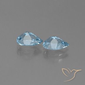 Shop natural 1.76ct スカイブルー トパーズ gems, 洋梨の形, from ブラジル at GemSelect. In stock, global shipping!