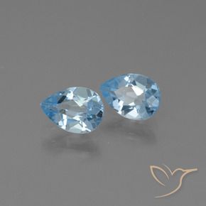 Shop natural 1.64ct スカイブルー トパーズ gems, 洋梨の形, from ブラジル at GemSelect. In stock, global shipping!