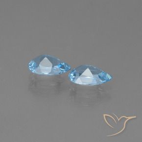 Shop natural 1.64ct スカイブルー トパーズ gems, 洋梨の形, from ブラジル at GemSelect. In stock, global shipping!