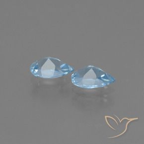 Shop natural 1.60ct スカイブルー トパーズ gems, 洋梨の形, from ブラジル at GemSelect. In stock, global shipping!