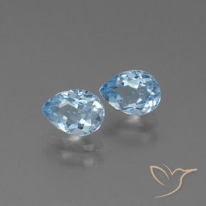 Shop natural 1.81ct スカイブルー トパーズ gems, 洋梨の形, from ブラジル at GemSelect. In stock, global shipping!