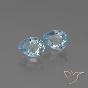 Shop natural 1.79ct スカイブルー トパーズ gems, 洋梨の形, from ブラジル at GemSelect. In stock, global shipping!