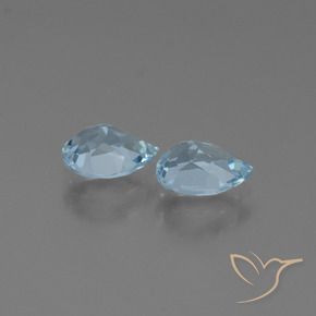 Shop natural 1.79ct スカイブルー トパーズ gems, 洋梨の形, from ブラジル at GemSelect. In stock, global shipping!