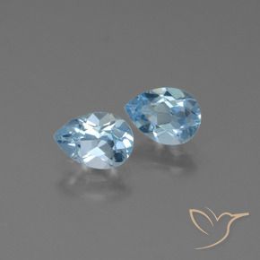 Shop natural 1.65ct スカイブルー トパーズ gems, 洋梨の形, from ブラジル at GemSelect. In stock, global shipping!