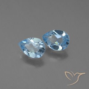 Shop natural 1.65ct スカイブルー トパーズ gems, 洋梨の形, from ブラジル at GemSelect. In stock, global shipping!