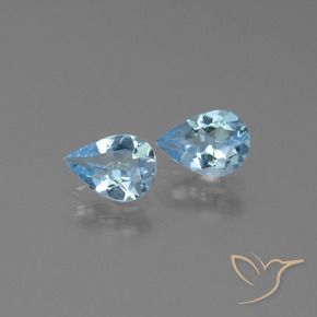 Shop natural 1.27ct スカイブルー トパーズ gems, 洋梨の形, from ブラジル at GemSelect. In stock, global shipping!