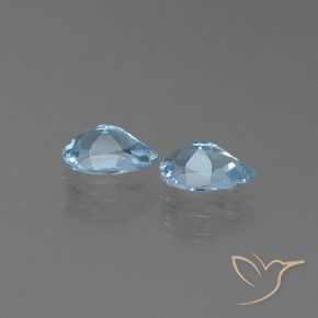 Shop natural 1.69ct スカイブルー トパーズ gems, 洋梨の形, from ブラジル at GemSelect. In stock, global shipping!