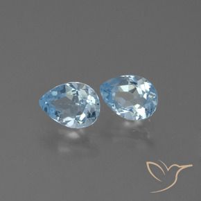 Shop natural 1.72ct スカイブルー トパーズ gems, 洋梨の形, from ブラジル at GemSelect. In stock, global shipping!