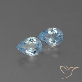 Shop natural 1.62ct スカイブルー トパーズ gems, 洋梨の形, from ブラジル at GemSelect. In stock, global shipping!