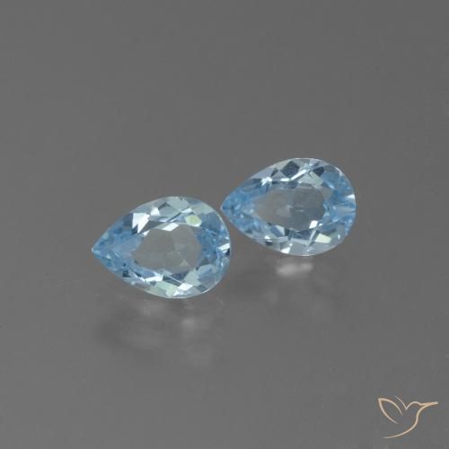 Shop natural 1.68ct スカイブルー トパーズ gems, 洋梨の形, from ブラジル at GemSelect. In stock, global shipping!
