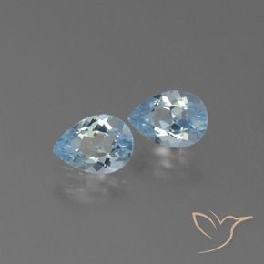 Shop natural 1.63ct スカイブルー トパーズ gems, 洋梨の形, from ブラジル at GemSelect. In stock, global shipping!