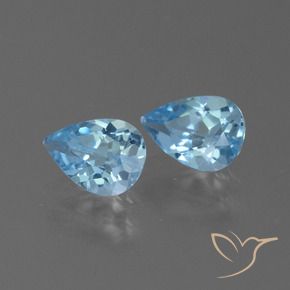 Shop natural 1.48ct スイスブルー トパーズ gems, 洋梨の形, from ブラジル at GemSelect. In stock, global shipping!