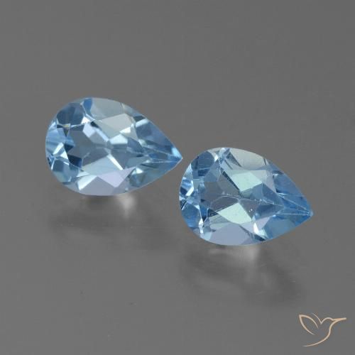 Shop natural 1.67ct スイスブルー トパーズ gems, 洋梨の形, from ブラジル at GemSelect. In stock, global shipping!