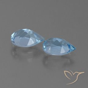 Shop natural 1.67ct スイスブルー トパーズ gems, 洋梨の形, from ブラジル at GemSelect. In stock, global shipping!