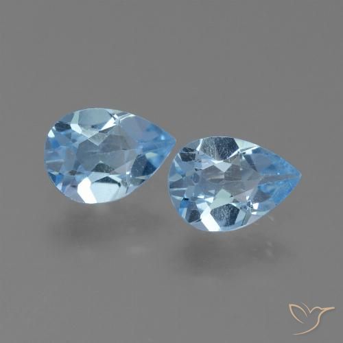 Shop natural 1.44ct スイスブルー トパーズ gems, 洋梨の形, from ブラジル at GemSelect. In stock, global shipping!