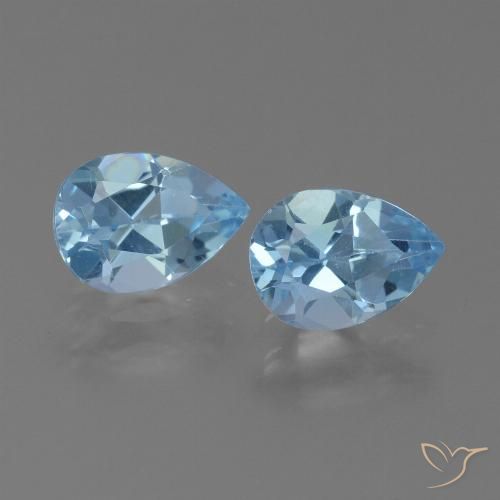 Shop natural 1.77ct スイスブルー トパーズ gems, 洋梨の形, from ブラジル at GemSelect. In stock, global shipping!