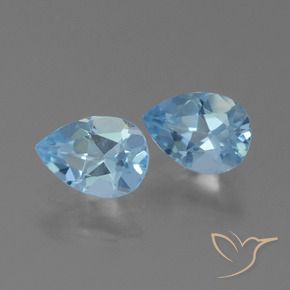 Shop natural 1.77ct スイスブルー トパーズ gems, 洋梨の形, from ブラジル at GemSelect. In stock, global shipping!