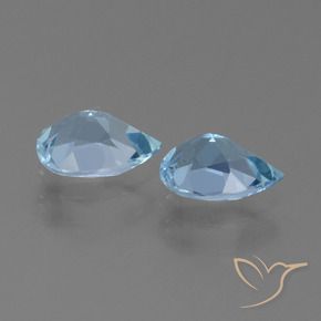Shop natural 1.77ct スイスブルー トパーズ gems, 洋梨の形, from ブラジル at GemSelect. In stock, global shipping!