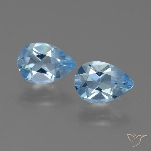 Shop natural 1.54ct スイスブルー トパーズ gems, 洋梨の形, from ブラジル at GemSelect. In stock, global shipping!
