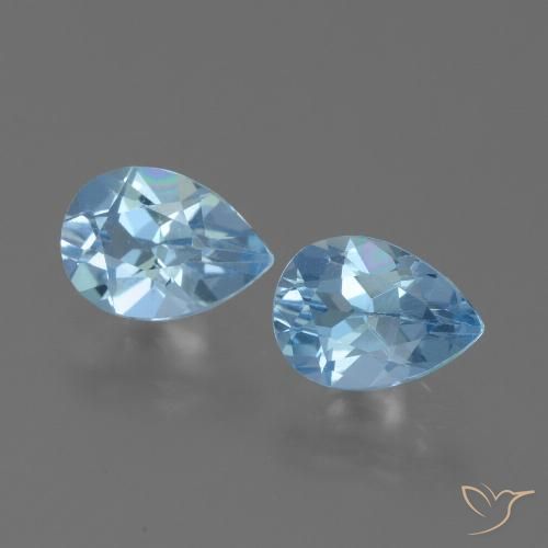 Shop natural 1.64ct スカイブルー トパーズ gems, 洋梨の形, from ブラジル at GemSelect. In stock, global shipping!
