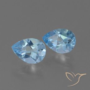 Shop natural 1.64ct スカイブルー トパーズ gems, 洋梨の形, from ブラジル at GemSelect. In stock, global shipping!
