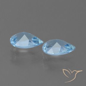 Shop natural 1.64ct スカイブルー トパーズ gems, 洋梨の形, from ブラジル at GemSelect. In stock, global shipping!