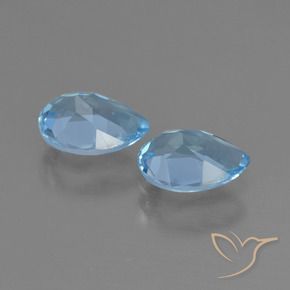 Shop natural 1.70ct スカイブルー トパーズ gems, 洋梨の形, from ブラジル at GemSelect. In stock, global shipping!