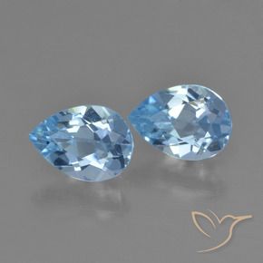 Shop natural 1.79ct スイスブルー トパーズ gems, 洋梨の形, from ブラジル at GemSelect. In stock, global shipping!