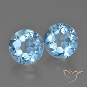 Shop natural 4.84ct スイスブルー トパーズ gems, ラウンド, from ブラジル at GemSelect. In stock, global shipping!