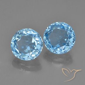 Shop natural 5.14ct スイスブルー トパーズ gems, ラウンド, from ブラジル at GemSelect. In stock, global shipping!