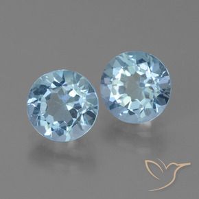 Shop natural 4.92ct スカイブルー トパーズ gems, ラウンド, from ブラジル at GemSelect. In stock, global shipping!