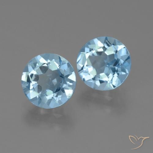 Shop natural 4.58ct スカイブルー トパーズ gems, ラウンド, from ブラジル at GemSelect. In stock, global shipping!