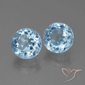 Shop natural 5.22ct スカイブルー トパーズ gems, ラウンド, from ブラジル at GemSelect. In stock, global shipping!