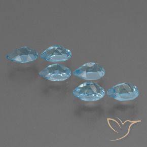 Shop natural 3.55ct スカイブルー トパーズ gems, 洋梨の形, from ブラジル at GemSelect. In stock, global shipping!