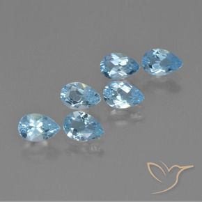 Shop natural 2.85ct スカイブルー トパーズ gems, 洋梨の形, from ブラジル at GemSelect. In stock, global shipping!