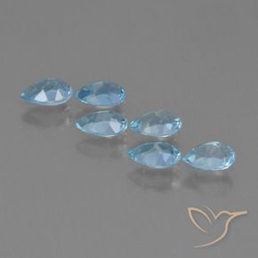 Shop natural 2.85ct スカイブルー トパーズ gems, 洋梨の形, from ブラジル at GemSelect. In stock, global shipping!
