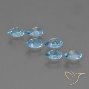 Shop natural 3.36ct スカイブルー トパーズ gems, 洋梨の形, from ブラジル at GemSelect. In stock, global shipping!