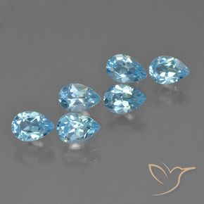Shop natural 3.26ct スカイブルー トパーズ gems, 洋梨の形, from ブラジル at GemSelect. In stock, global shipping!