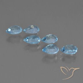 Shop natural 3.26ct スカイブルー トパーズ gems, 洋梨の形, from ブラジル at GemSelect. In stock, global shipping!