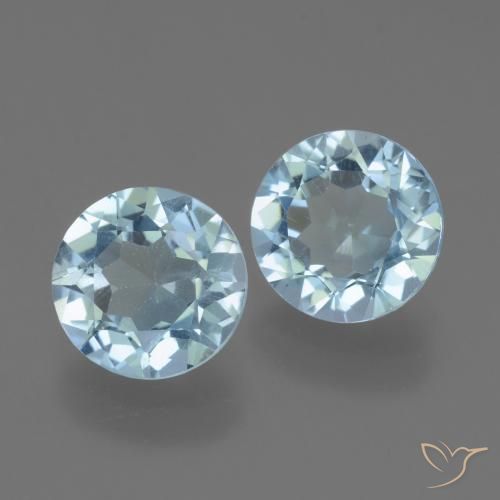 Shop natural 4.29ct スカイブルー トパーズ gems, ラウンド, from ブラジル at GemSelect. In stock, global shipping!