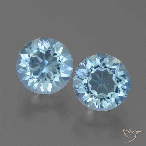 Shop natural 4.81ct スカイブルー トパーズ gems, ラウンド, from ブラジル at GemSelect. In stock, global shipping!