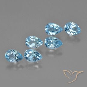 Shop natural 3.53ct スイスブルー トパーズ gems, 洋梨の形, from ブラジル at GemSelect. In stock, global shipping!