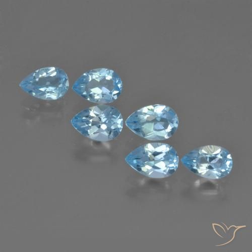 Shop natural 3.15ct スカイブルー トパーズ gems, 洋梨の形, from ブラジル at GemSelect. In stock, global shipping!