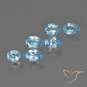 Shop natural 3.15ct スカイブルー トパーズ gems, 洋梨の形, from ブラジル at GemSelect. In stock, global shipping!