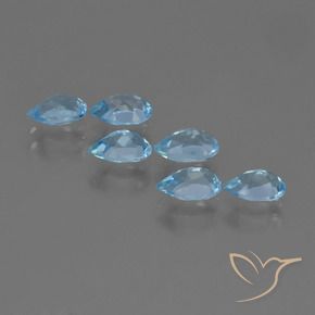 Shop natural 3.15ct スカイブルー トパーズ gems, 洋梨の形, from ブラジル at GemSelect. In stock, global shipping!