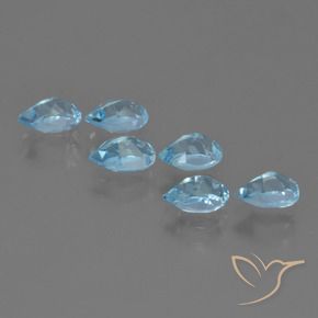 Shop natural 3.58ct スカイブルー トパーズ gems, 洋梨の形, from ブラジル at GemSelect. In stock, global shipping!
