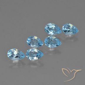 Shop natural 2.93ct スカイブルー トパーズ gems, 洋梨の形, from ブラジル at GemSelect. In stock, global shipping!